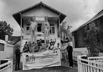 Sambut HPN, PWI Minahasa Gagas Aksi Baksos